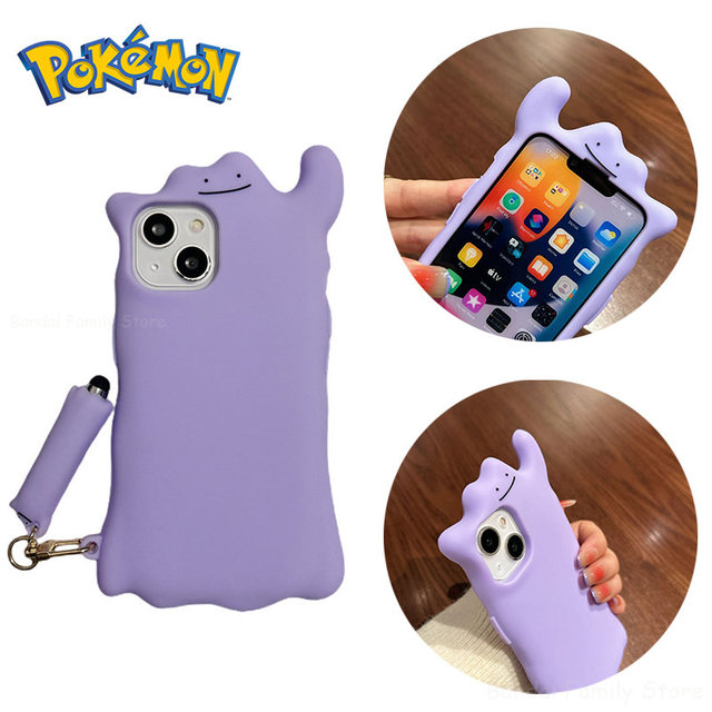 Pokemon Ditto Phone Case for IPhone 14promax 13 12 11 Pro Max Anime  Silicone Fall Protection Cover Shockproof Back Shell Gifts - AliExpress